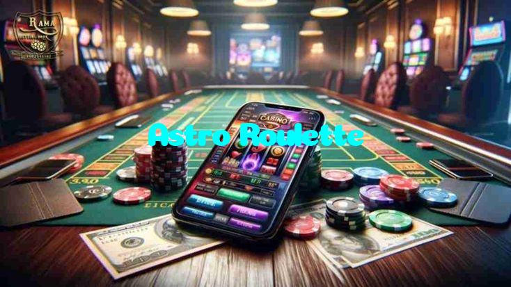 Astro Roulette casino presented on mobile device in Pakistan with slots and live games